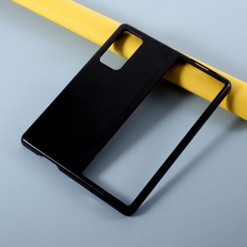 Kuori Samsung Galaxy Z Fold 2 Läpinäkyvä Musta Premium Jäykkä