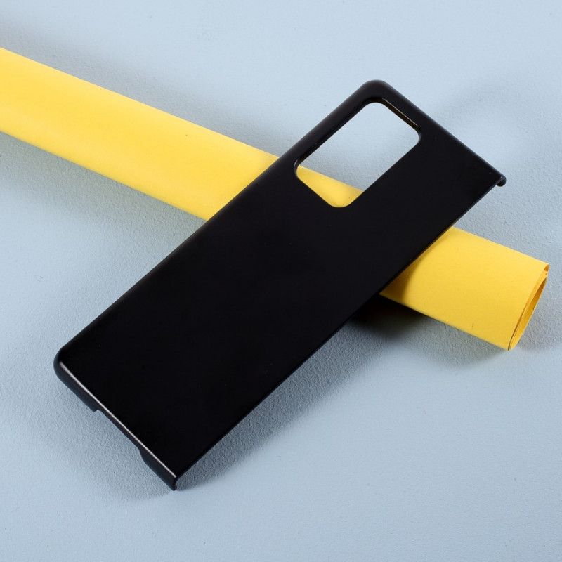 Kuori Samsung Galaxy Z Fold 2 Läpinäkyvä Musta Premium Jäykkä