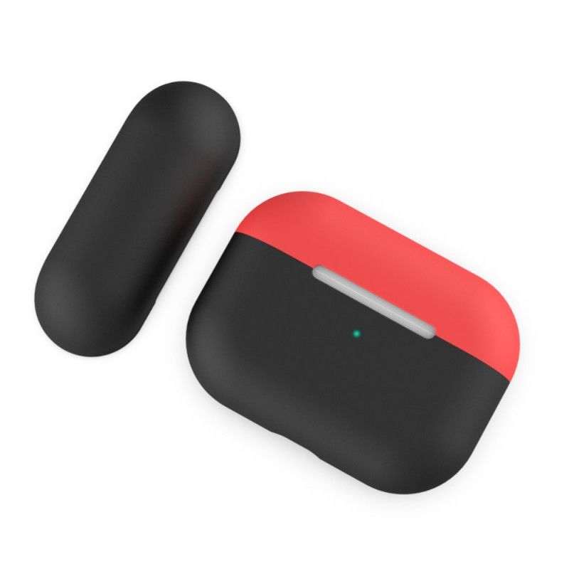 Kuori AirPods Pro Valkoinen Kaksivärinen Silikoni