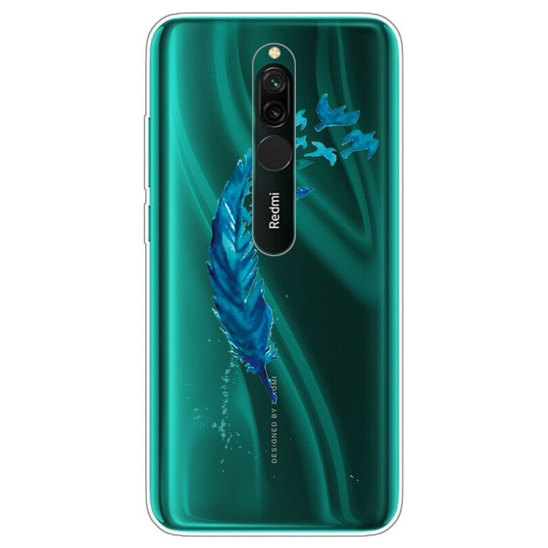 Case Kuoret Xiaomi Redmi 8 Puhelinkuoret Kaunis Sininen Sulka