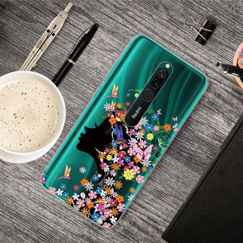 Kuori Xiaomi Redmi 8 Kaunis Kukkapää