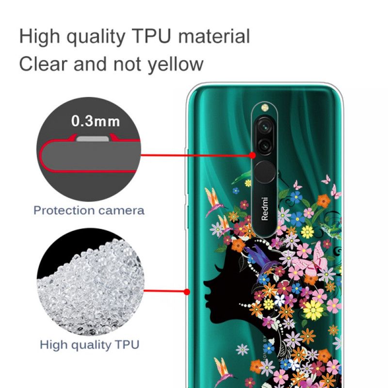 Kuori Xiaomi Redmi 8 Kaunis Kukkapää