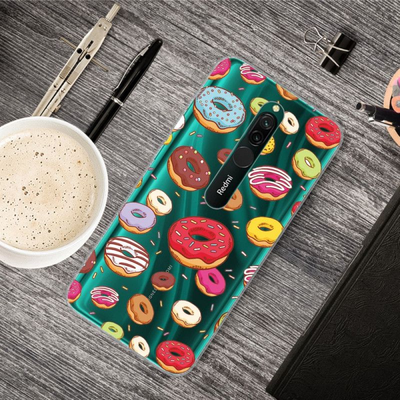 Kuori Xiaomi Redmi 8 Rakkaus Munkkeja Suojakuori