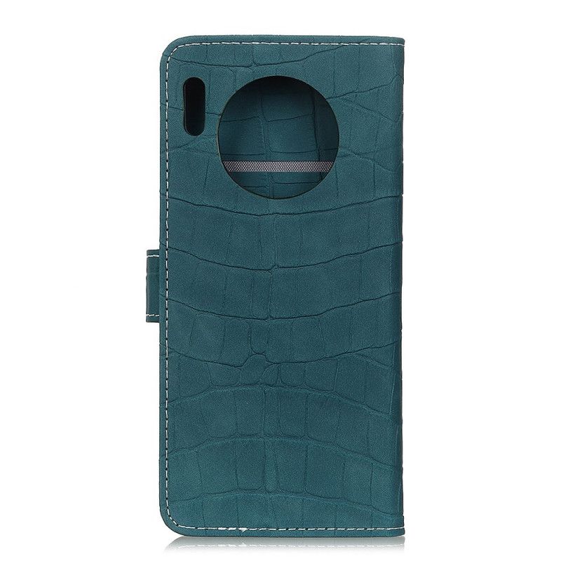 Suojakuori Huawei Mate 30 Vihreä Musta Krokotiiliteho