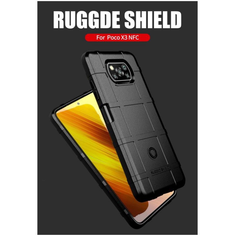 Case Kuoret Xiaomi Poco X3 Harmaa Musta Puhelinkuoret Kestävä Kilpi