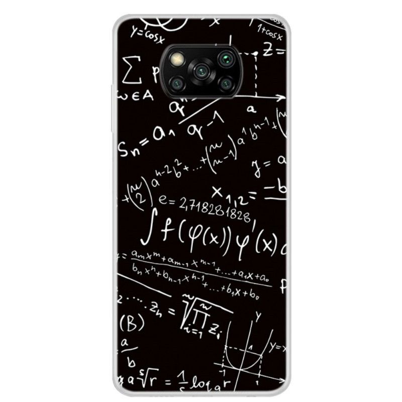 Kuori Xiaomi Poco X3 Matematiikka Suojakuori
