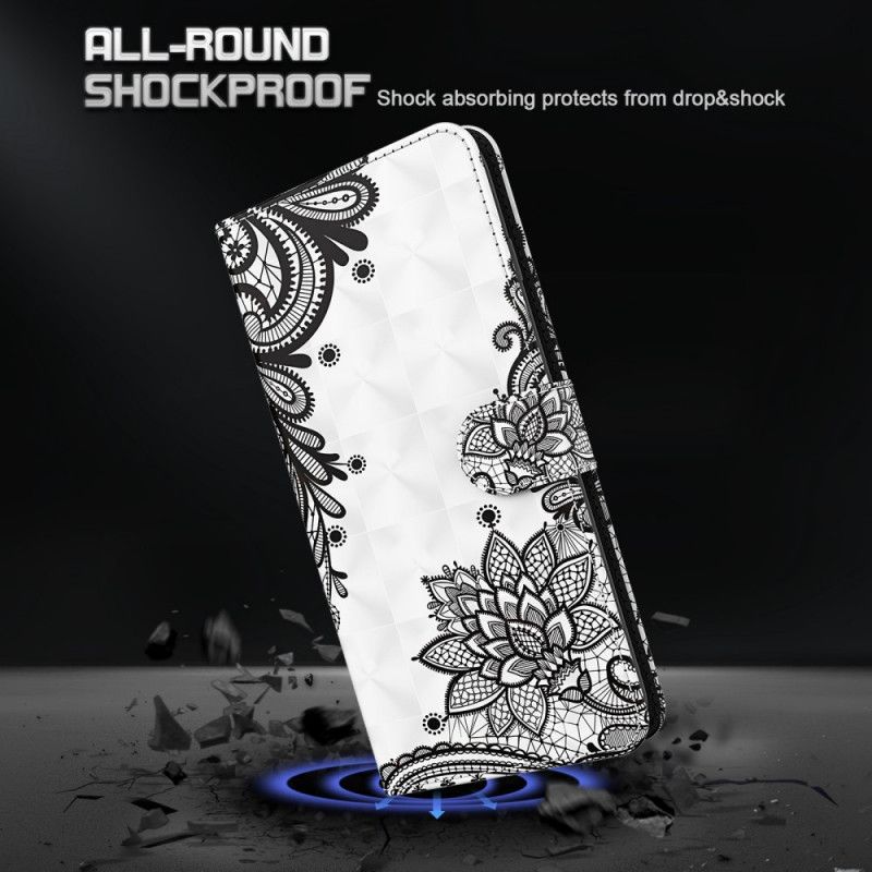 Flip Kotelot Xiaomi Redmi Note 11 / Poco M4 Pro 5g Chic Lace Suojakuori