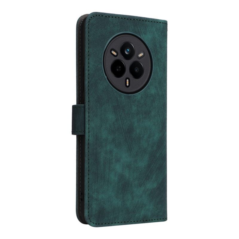 Kotelot Realme 14 Pro 5g Puhelinkuoret Mokkanahkaefekti Rfid-suojalla Hihnalla