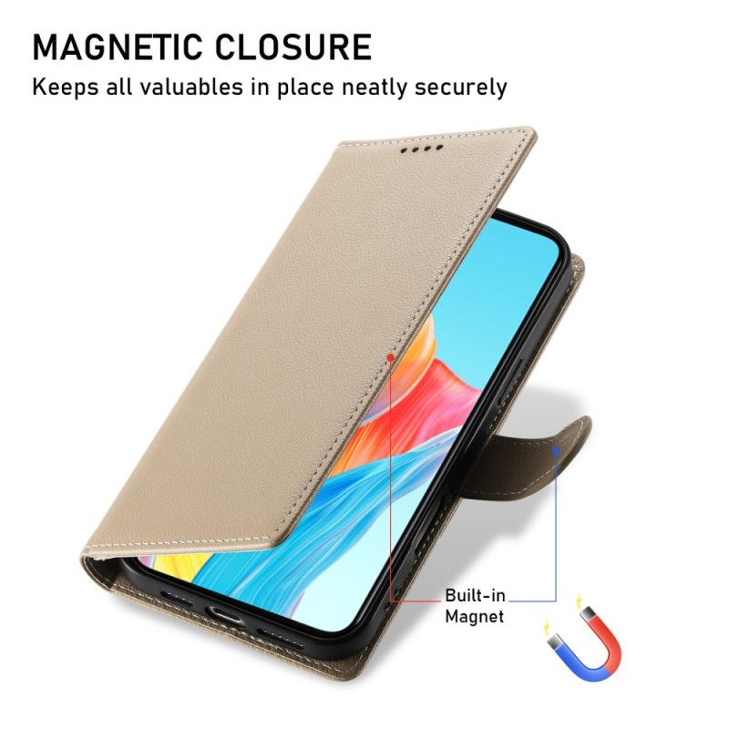 Kotelot Realme 14 Pro 5g Puhelinkuoret Yksivärinen Nahkakuvio Hihnalla