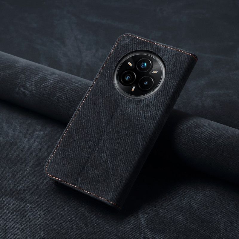 Nahkakotelo Realme 14 Pro 5g Farkkukangas