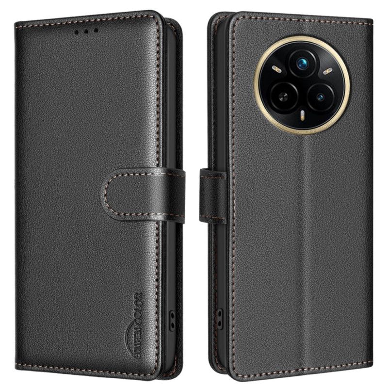 Nahkakotelo Realme 14 Pro 5g Klassinen