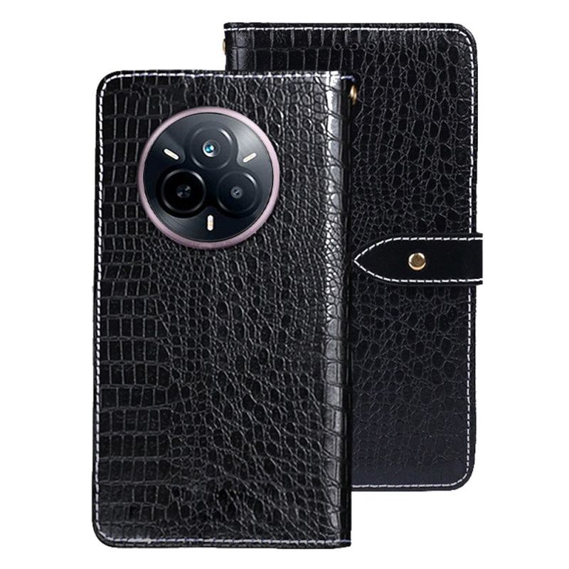 Nahkakotelo Realme 14 Pro 5g Krokotiilityylinen Idewei
