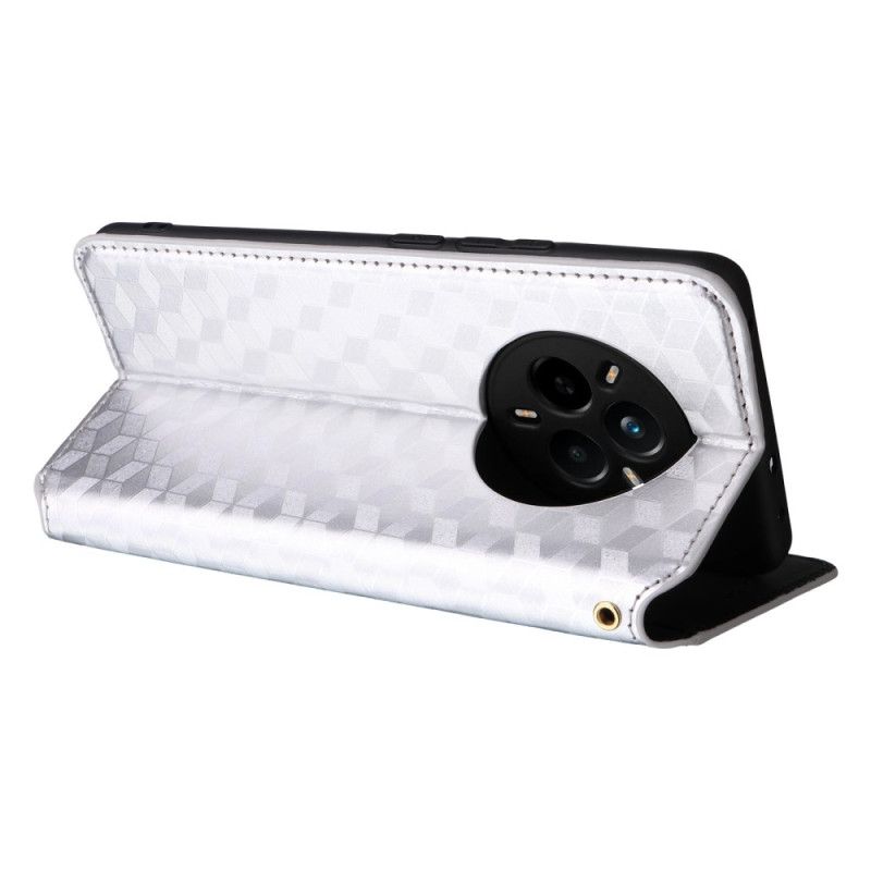 Nahkakotelo Realme 14 Pro 5g Timanttikuvio