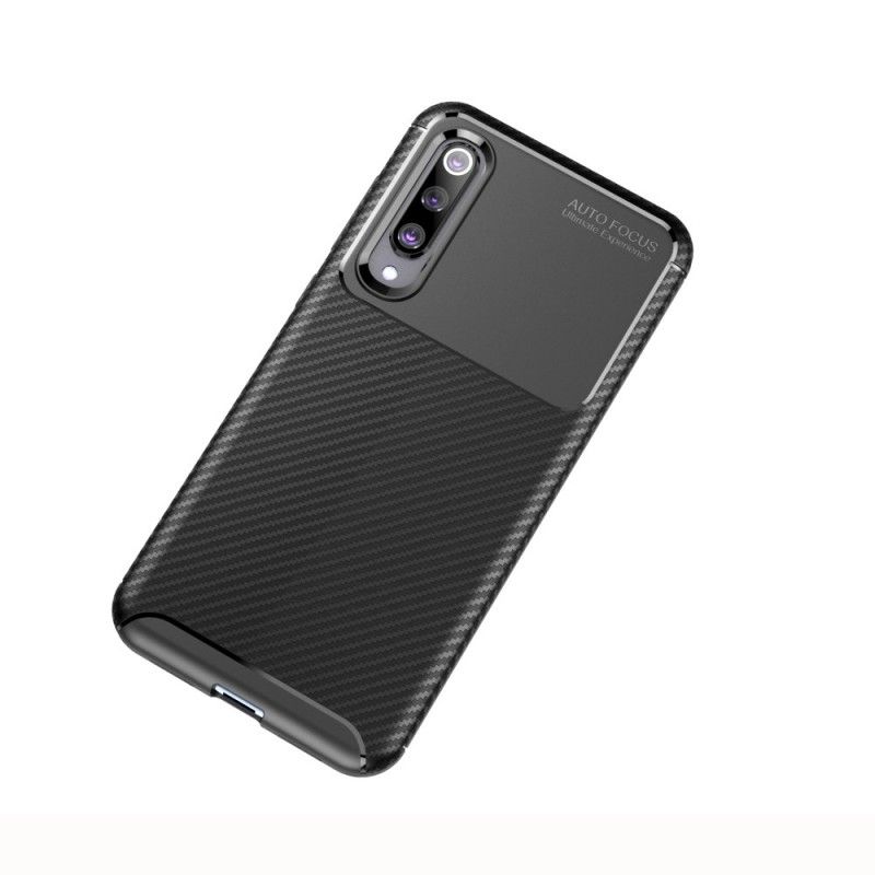 Kuori Xiaomi Mi 9 SE Ruskea Tummansininen Joustava Hiilikuidun Rakenne