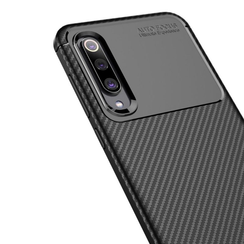 Kuori Xiaomi Mi 9 SE Ruskea Tummansininen Joustava Hiilikuidun Rakenne