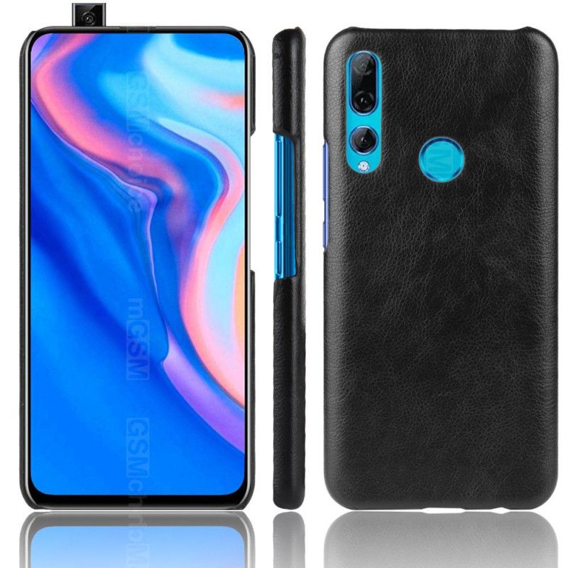 Kuori Honor 9X Harmaa Musta Suorituskykyinen Litsi Nahkainen Vaikutus