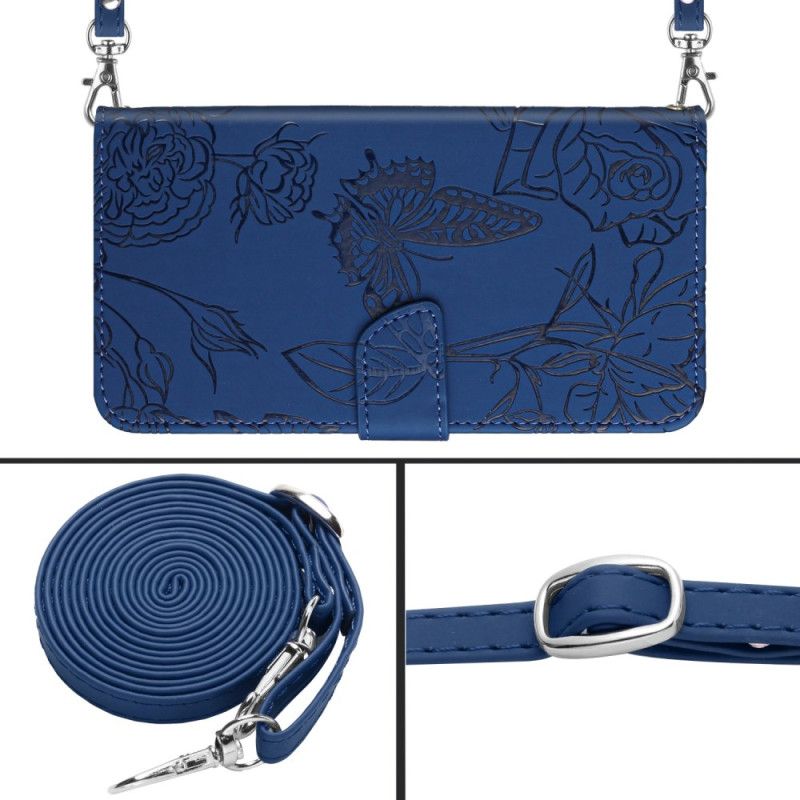 Kotelot Oppo Reno 13 Pro 5g Perhoskuvio Olkahihnalla