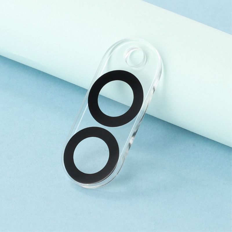 Karkaistusta Lasista Valmistettu Linssisuoja Samsung Galaxy S25 Edgelle (musta Pyöreä Muotoilu)