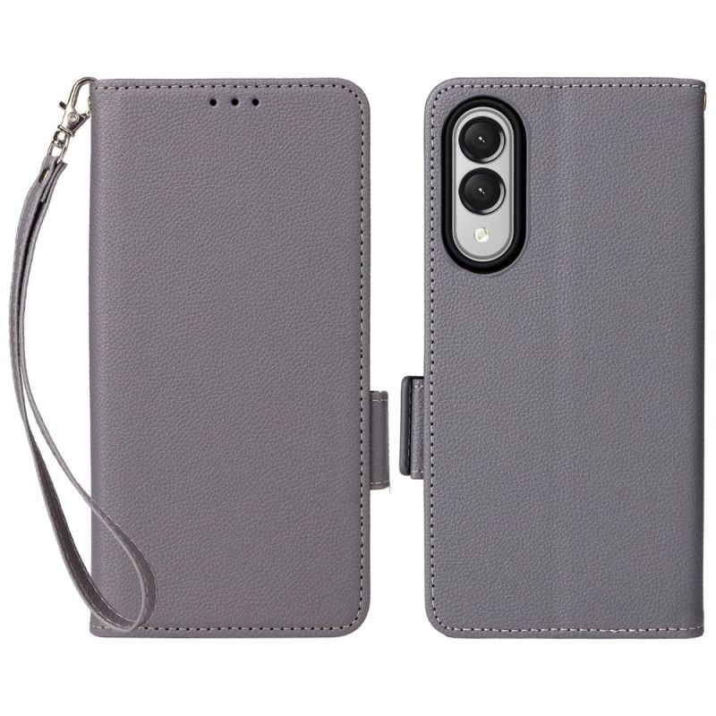 Kotelot Samsung Galaxy S25 5g Edge Keinonahka Ja Hihna Suojakuori