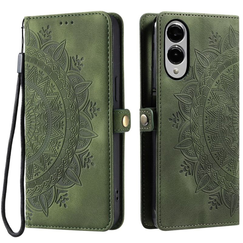 Kotelot Samsung Galaxy S25 5g Edge Mandala-mokkanahkakuvio