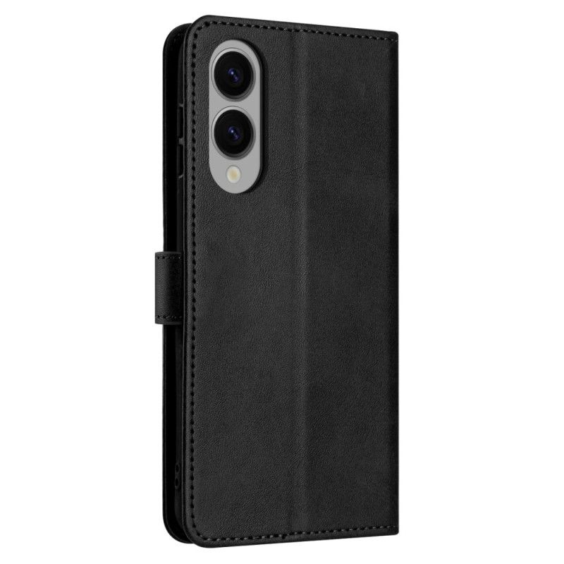 Kotelot Samsung Galaxy S25 5g Edge Nahkakuvioinen Hihnalla Suojakuori