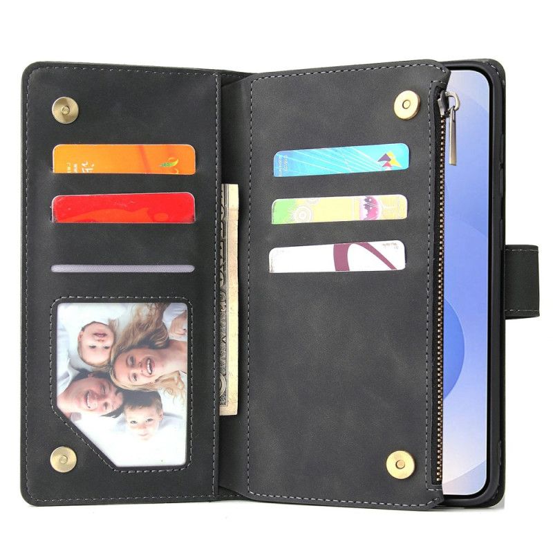 Kotelot Samsung Galaxy S25 5g Edge Puhelinkuoret Mokkanahkakuvioinen Lompakko