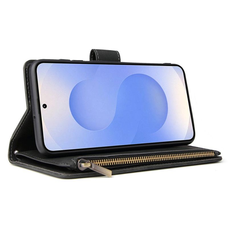 Kotelot Samsung Galaxy S25 5g Edge Puhelinkuoret Mokkanahkakuvioinen Lompakko