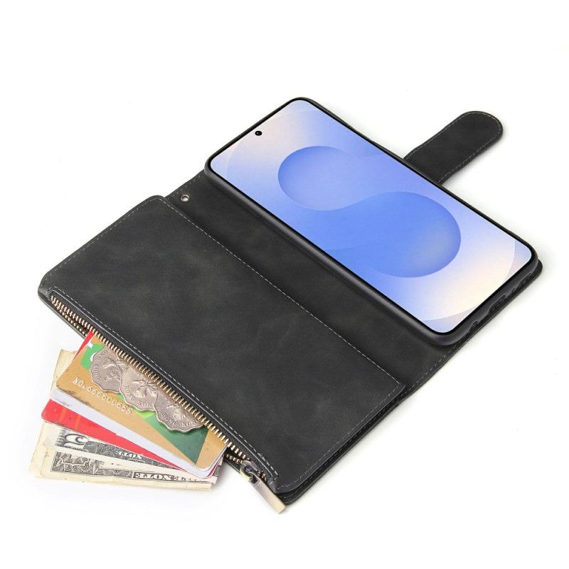 Kotelot Samsung Galaxy S25 5g Edge Puhelinkuoret Mokkanahkakuvioinen Lompakko