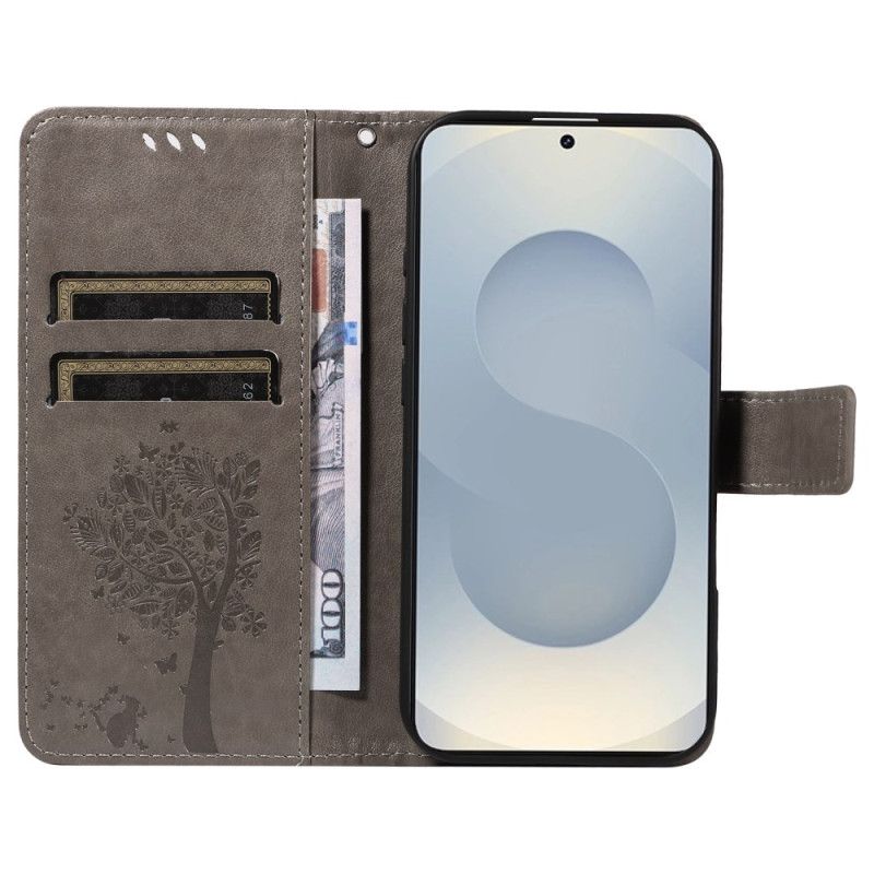 Kotelot Samsung Galaxy S25 5g Edge Puu Ja Kissa Suojakuori