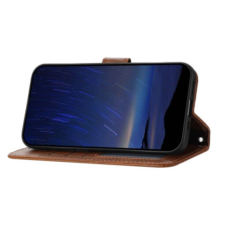 Kotelot Samsung Galaxy S25 5g Edge Vintage-lompakko Hihnalla Ja Olkahihnalla