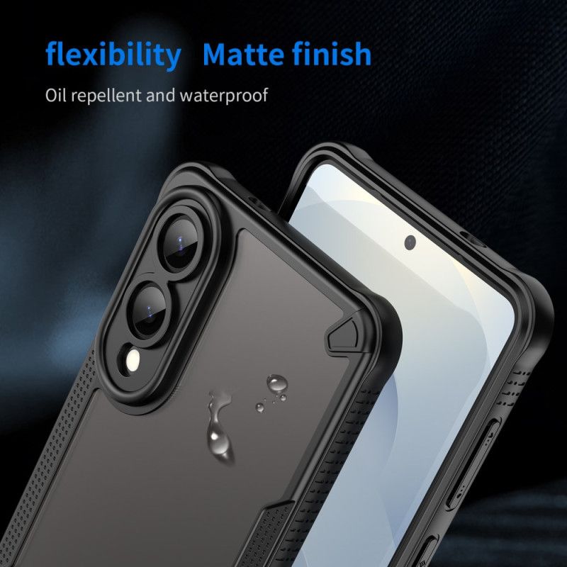 Kuori Samsung Galaxy S25 5g Edge Harjattu Läpikuultava