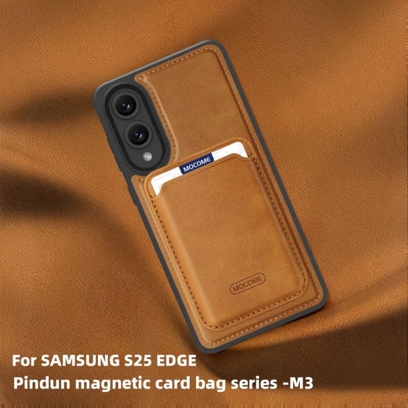 Kuori Samsung Galaxy S25 5g Edge Magneettinen Irrotettavalla Korttikotelolla