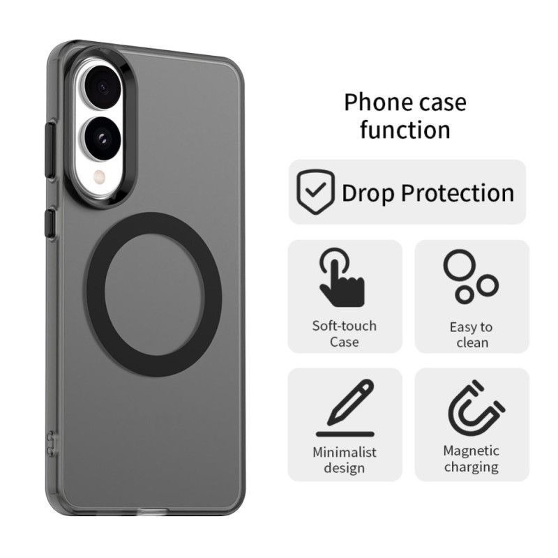 Kuori Samsung Galaxy S25 5g Edge Magsafe-yhteensopiva Hybridi