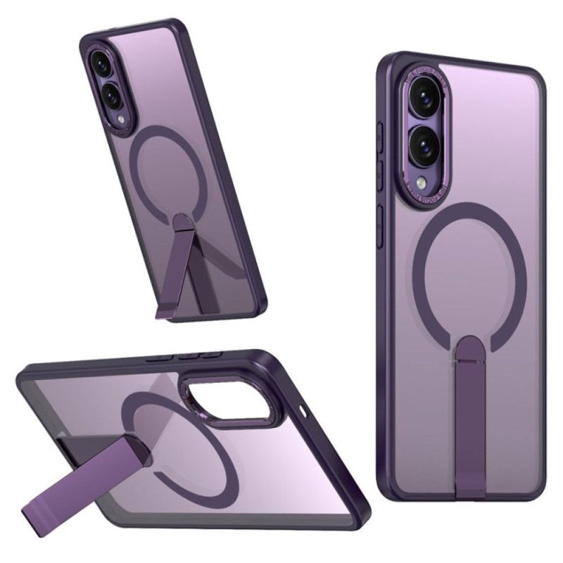 Kuori Samsung Galaxy S25 5g Edge Magsafe-yhteensopiva Integroidulla Jalustalla Suojakuori