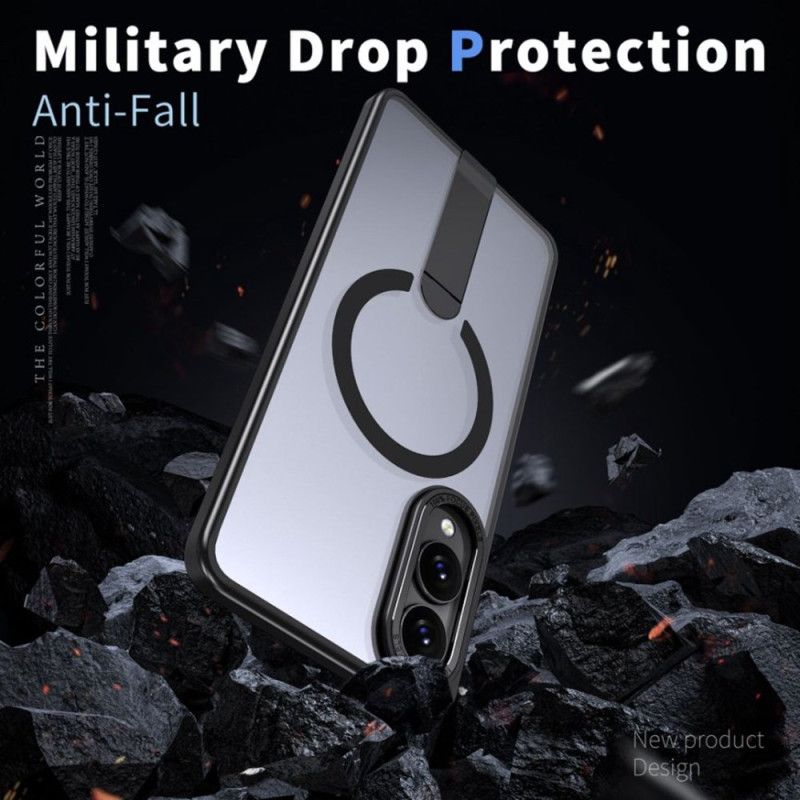 Kuori Samsung Galaxy S25 5g Edge Magsafe-yhteensopiva Integroidulla Jalustalla Suojakuori