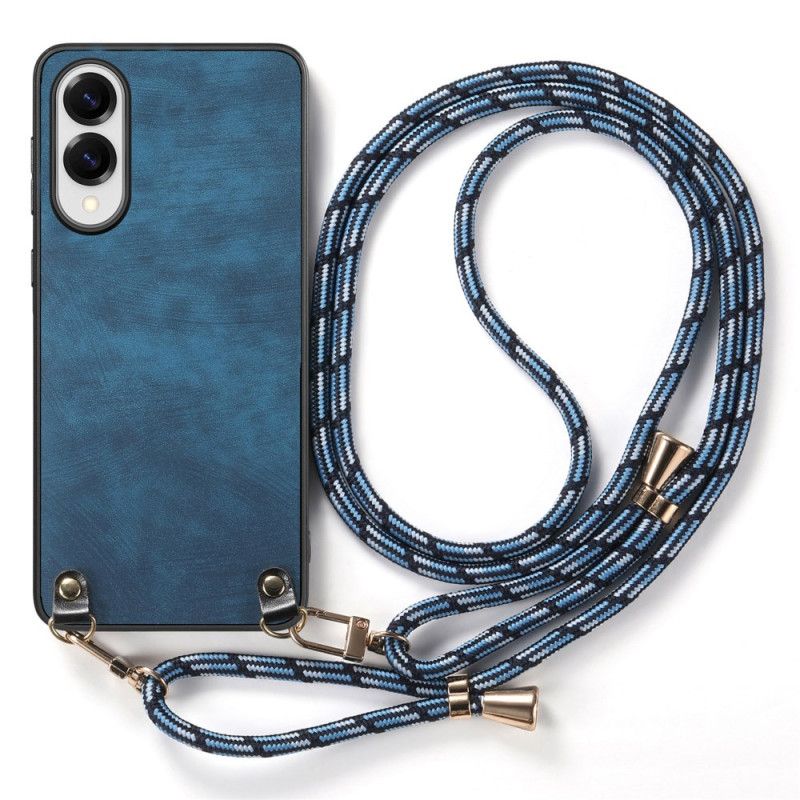 Kuori Samsung Galaxy S25 5g Edge Nahkajäljitelmäinen Johto Vintage-tyylinen Suojakuori