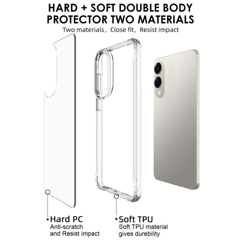 Kuori Samsung Galaxy S25 5g Edge Vahvistettu Kirkas Suojakuori