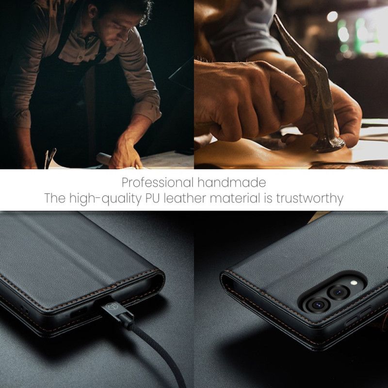 Nahkakotelo Samsung Galaxy S25 5g Edge Puhelinkuoret Caseme