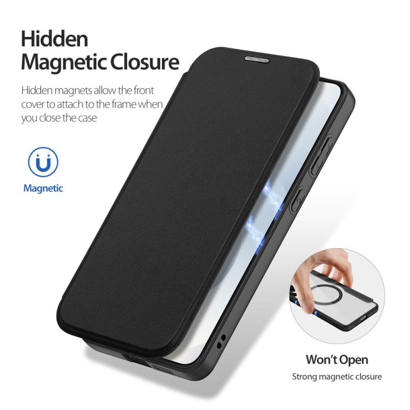 Nahkakotelo Samsung Galaxy S25 5g Edge Puhelinkuoret Dux Ducis Pro -sarjan Suojakuori X