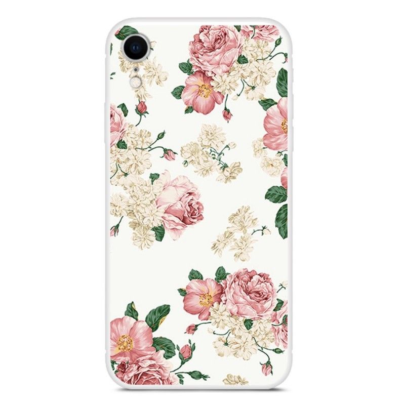 Case Kuoret iPhone XR Puhelinkuoret Vanhat Kukat