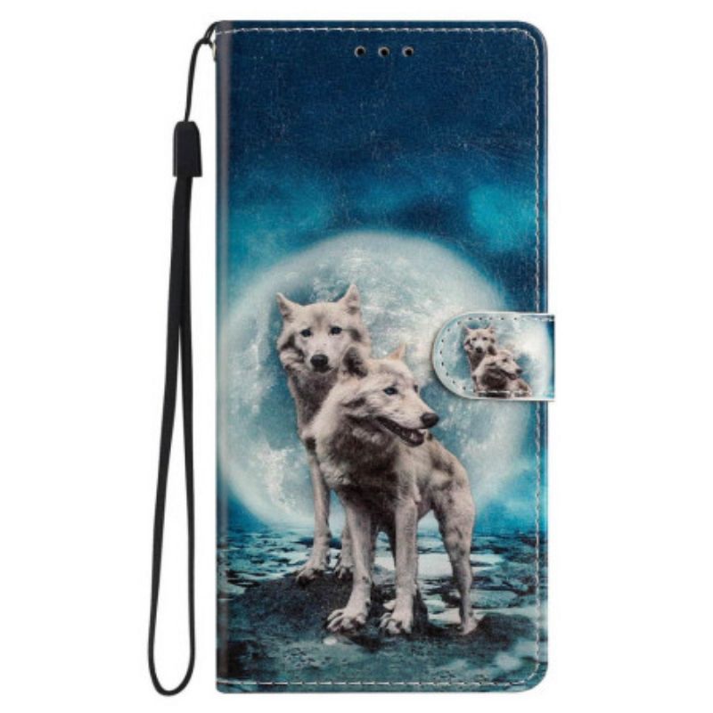 Kuoret iPhone 16 Pro Max Kaksi Susia Hihnoilla