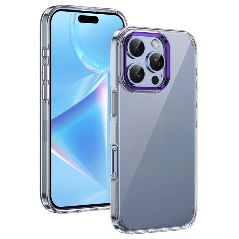 Kuori iPhone 16 Pro Max Metalliefektikamerakehys