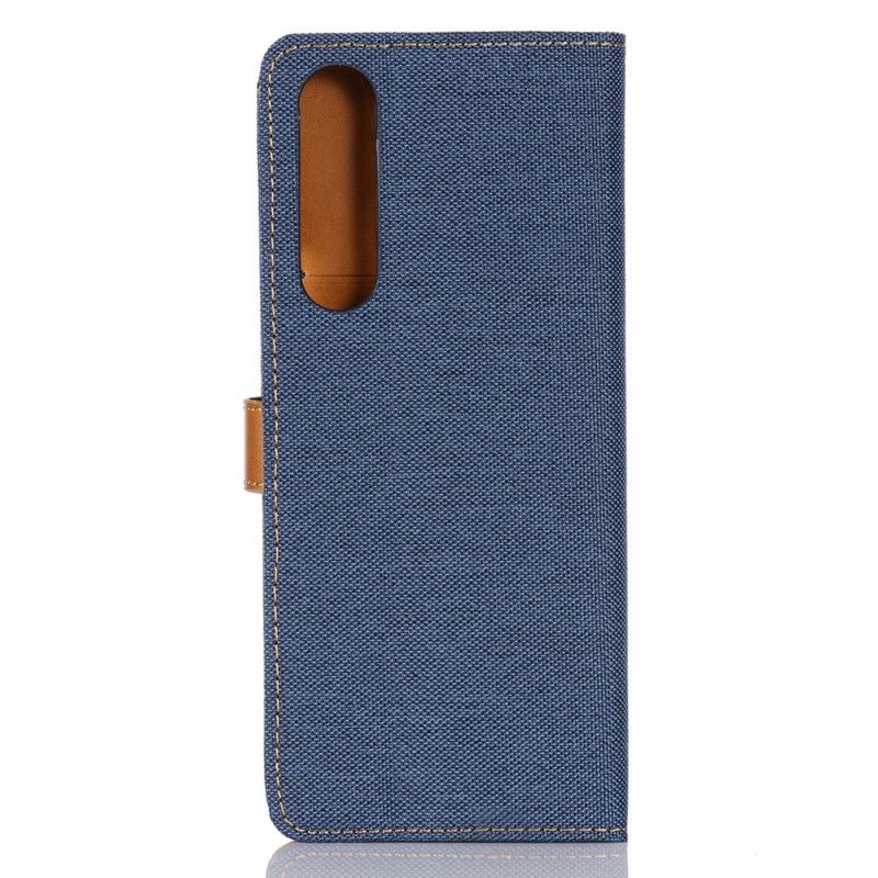 Kotelot Sony Xperia 1 II Tummansininen Musta Oxford-Kangas