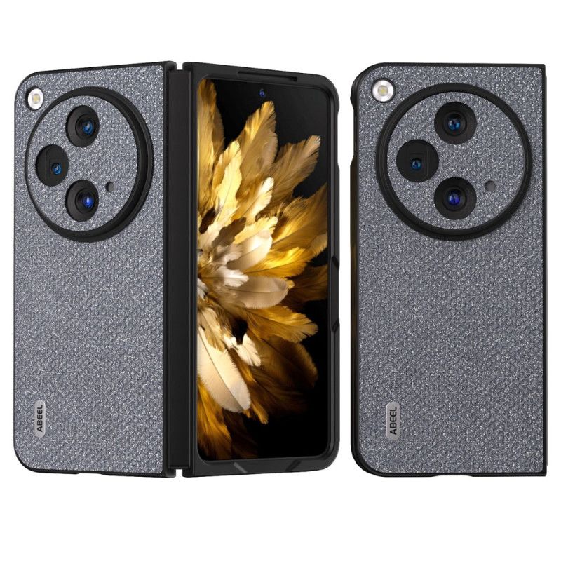 Kuori Oppo Find N3 Abeel-nahkatyyli Suojakuori