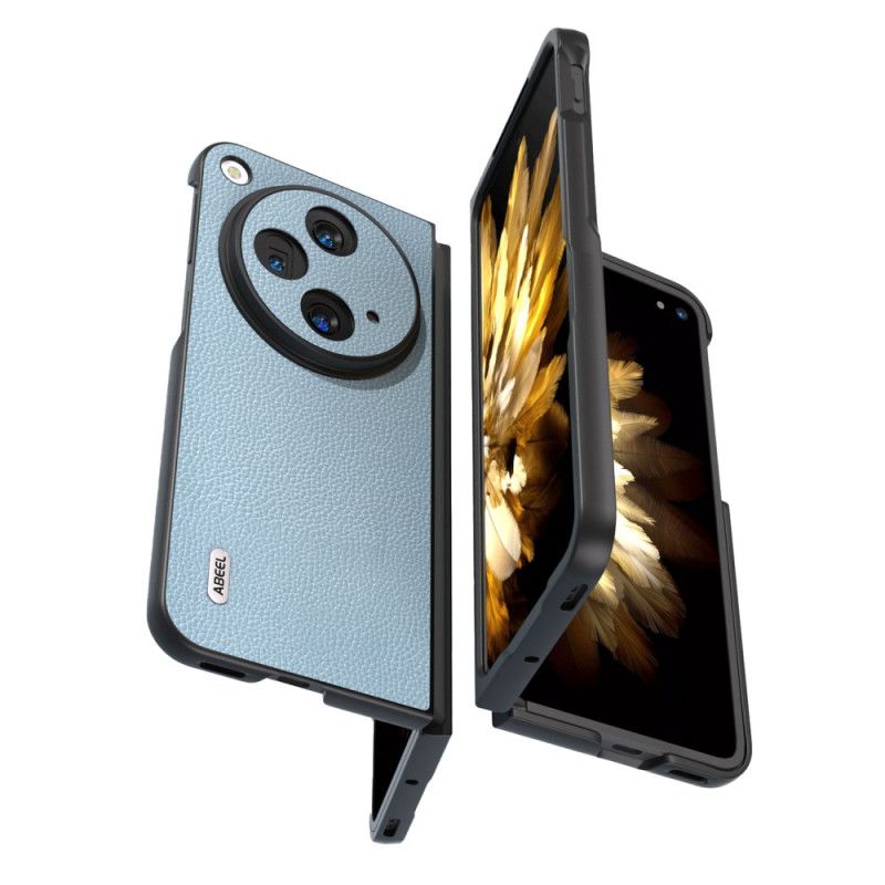 Kuori Oppo Find N3 Abeel Natural Lychee Leather