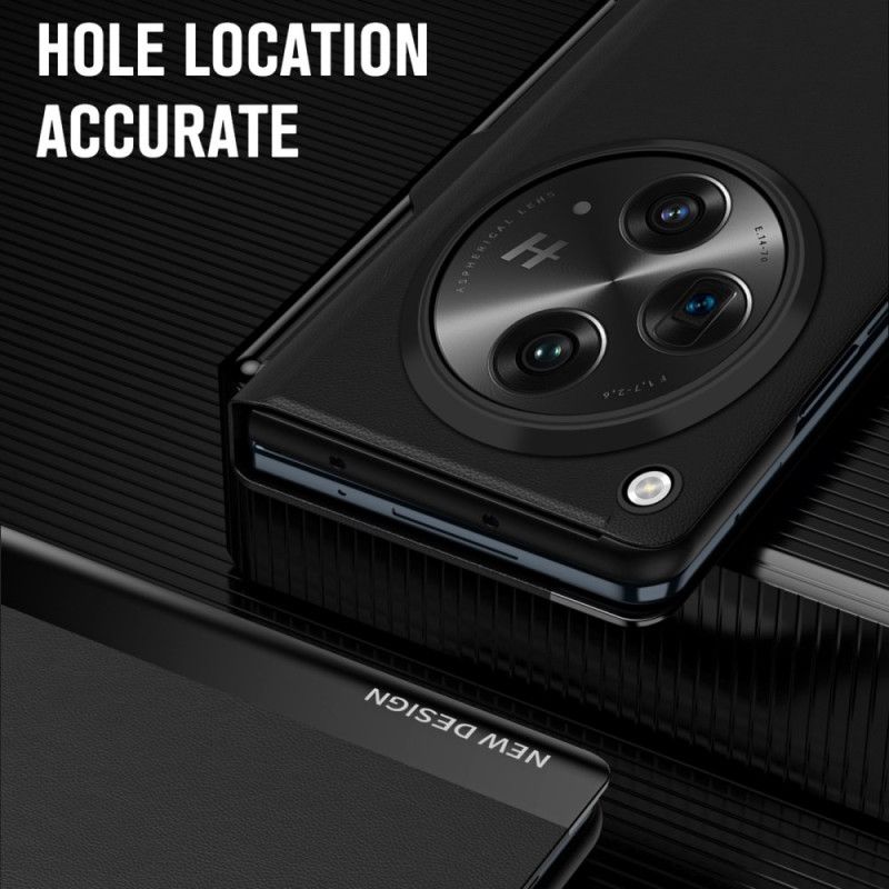 Nahkakotelo Oppo Find N3 Uusi Muotoilu Suojakuori