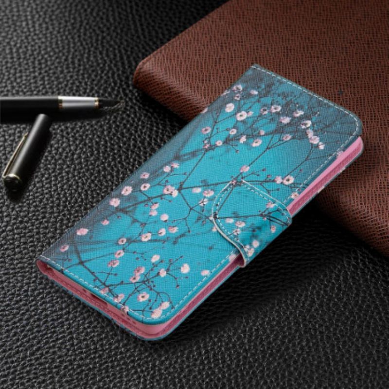 Flip Kotelot Oppo Reno 6 Pro 5g Kukkivat Oksat Suojakuori