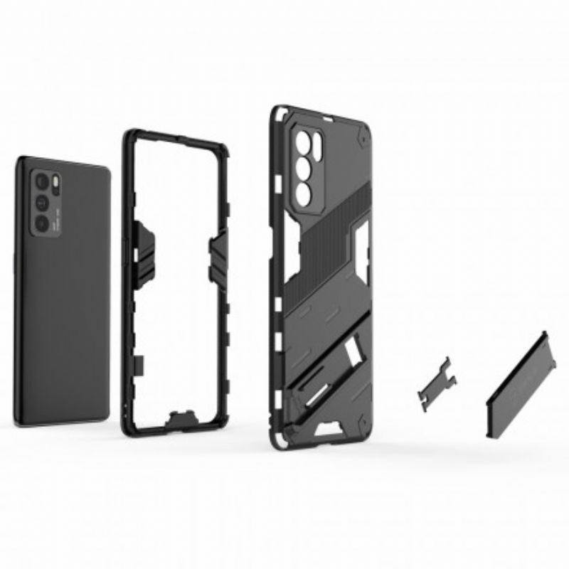 Kuori Oppo Reno 6 Pro 5g Irrotettava Tuki Kaksi Handsfree-asentoa