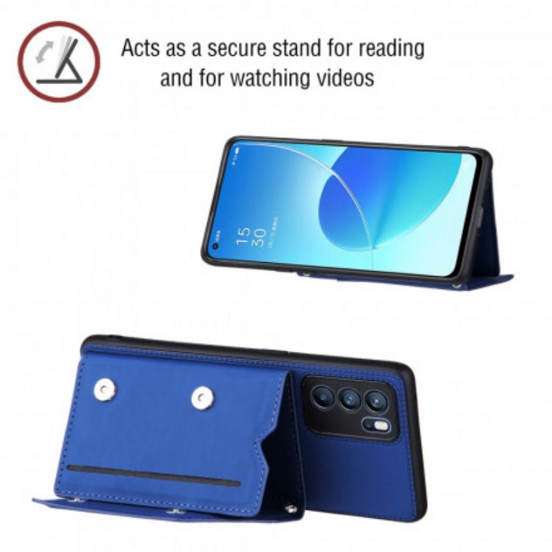 Kuori Oppo Reno 6 Pro 5g Olkahihna Korttipidike