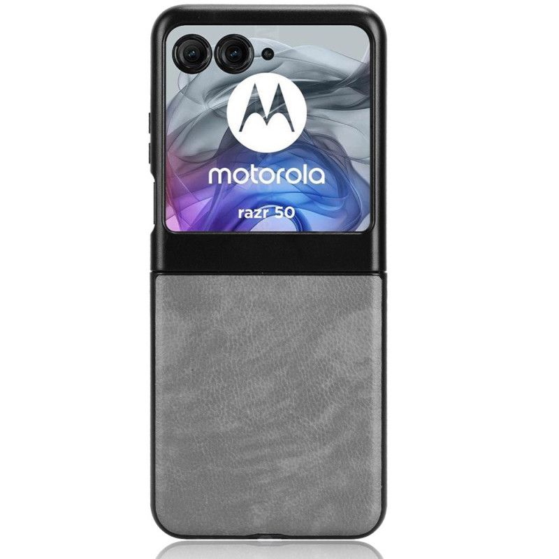 Kuori Motorola Razr 50 Nahkaefekti